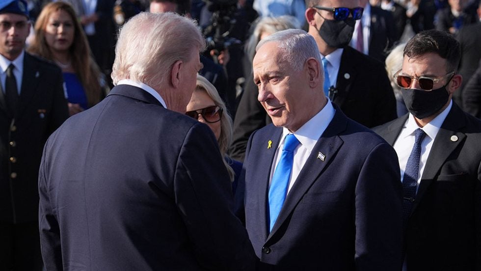 trump - netanyahou